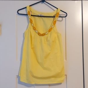 Old Navy Yellow Tank